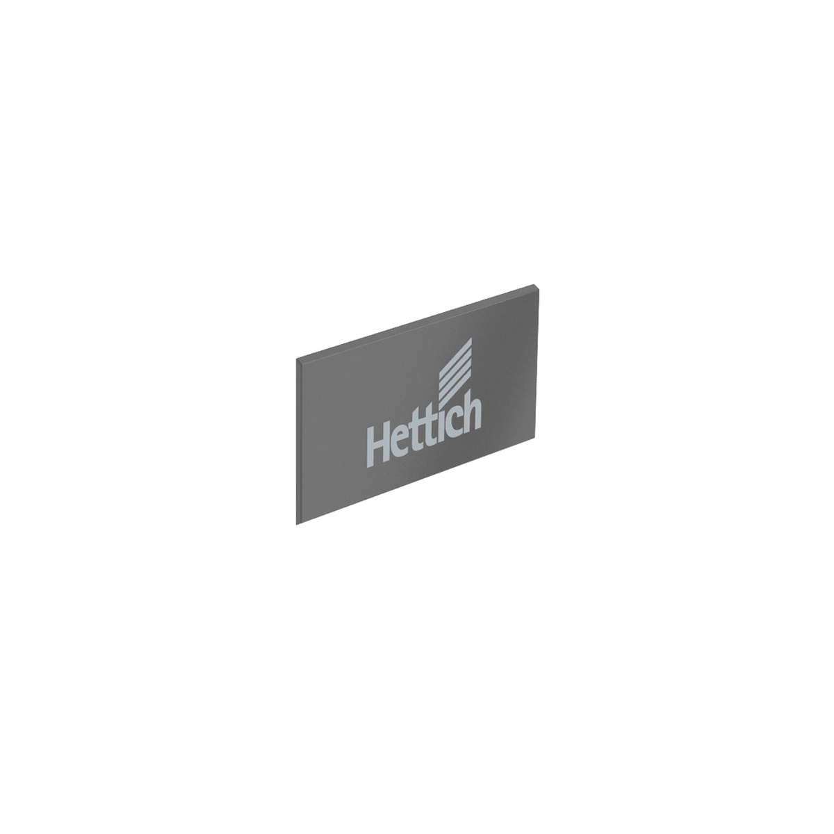 Заглушка ArciTech антрацит з логотипом (9123005) Hettich