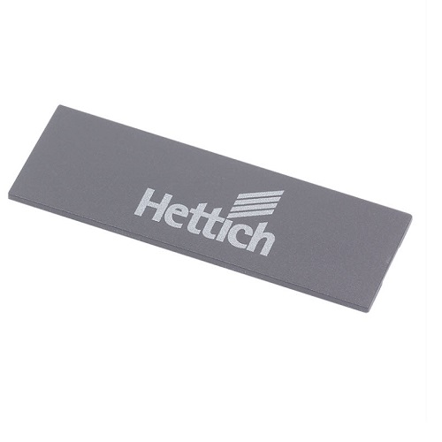 Заглушка Atira із логотипом, антрацит (9194648) Hettich