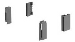 Адаптер для TopSide h=144, Atira, антрацит