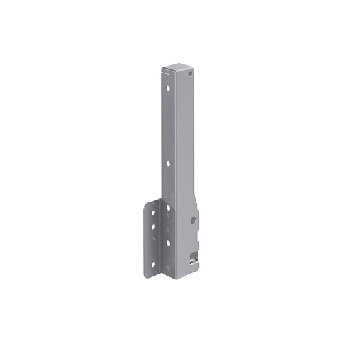 Кріплення задньої стінки Atira h=176 срібло, ліве (9027831) Hettich