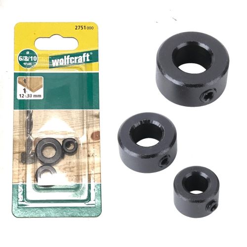 Набір обмежувачів глибини 6, 8,10 мм, Wolfcraft