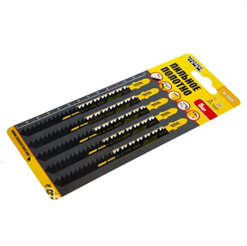 Пильне полотно для ел. лобзика T344D (5 шт), Master Tool