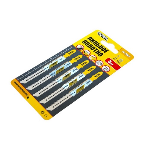 Пильне полотно для ел. лобзика T101BR (5 шт), Master Tool