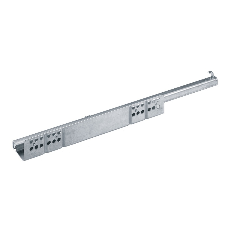 Напрямна Quadro 25 з механізмом Push to open, L-450 мм, часткового висування, 16 ДСП ЕВ=20, права (9099968)