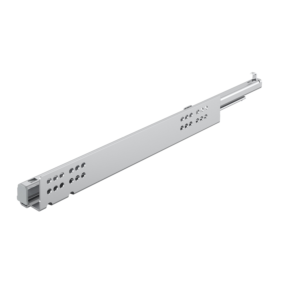 Напрямна Quadro V6 п/в з демпфером Silent System, L-400 мм, EB=23 ДСП до 19 мм, права (9225678)