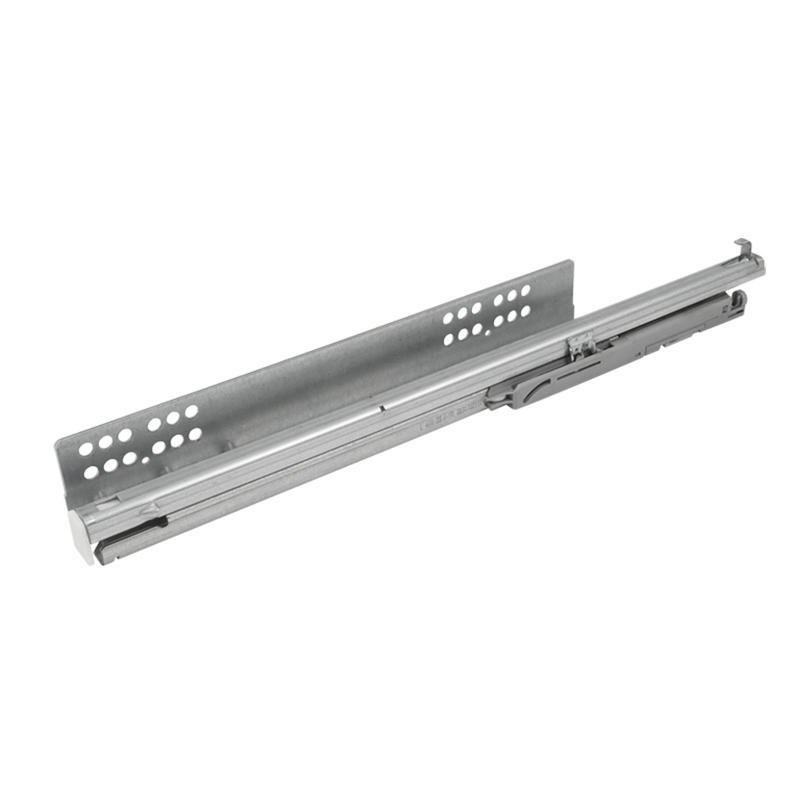 Напрямна Quadro V6 п/в з механізмом Push to open, L-450 мм, ЕВ=23 ДСП до 19 мм, ліва (9225741) Hettich