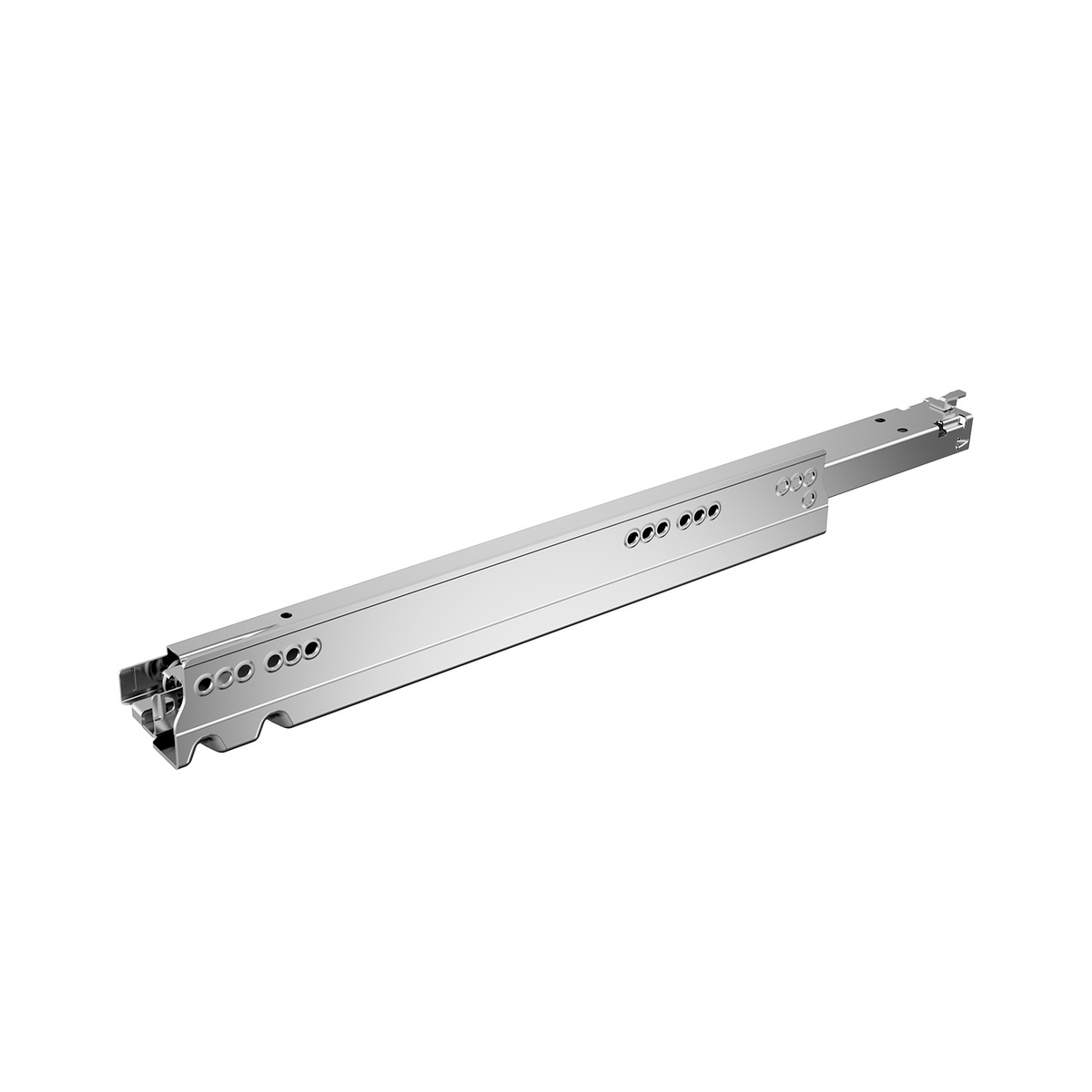 Напрямна Actro YOU з демпфером Silent System, L=600 мм, EB21, 40 кг, права (9318184) Hettich