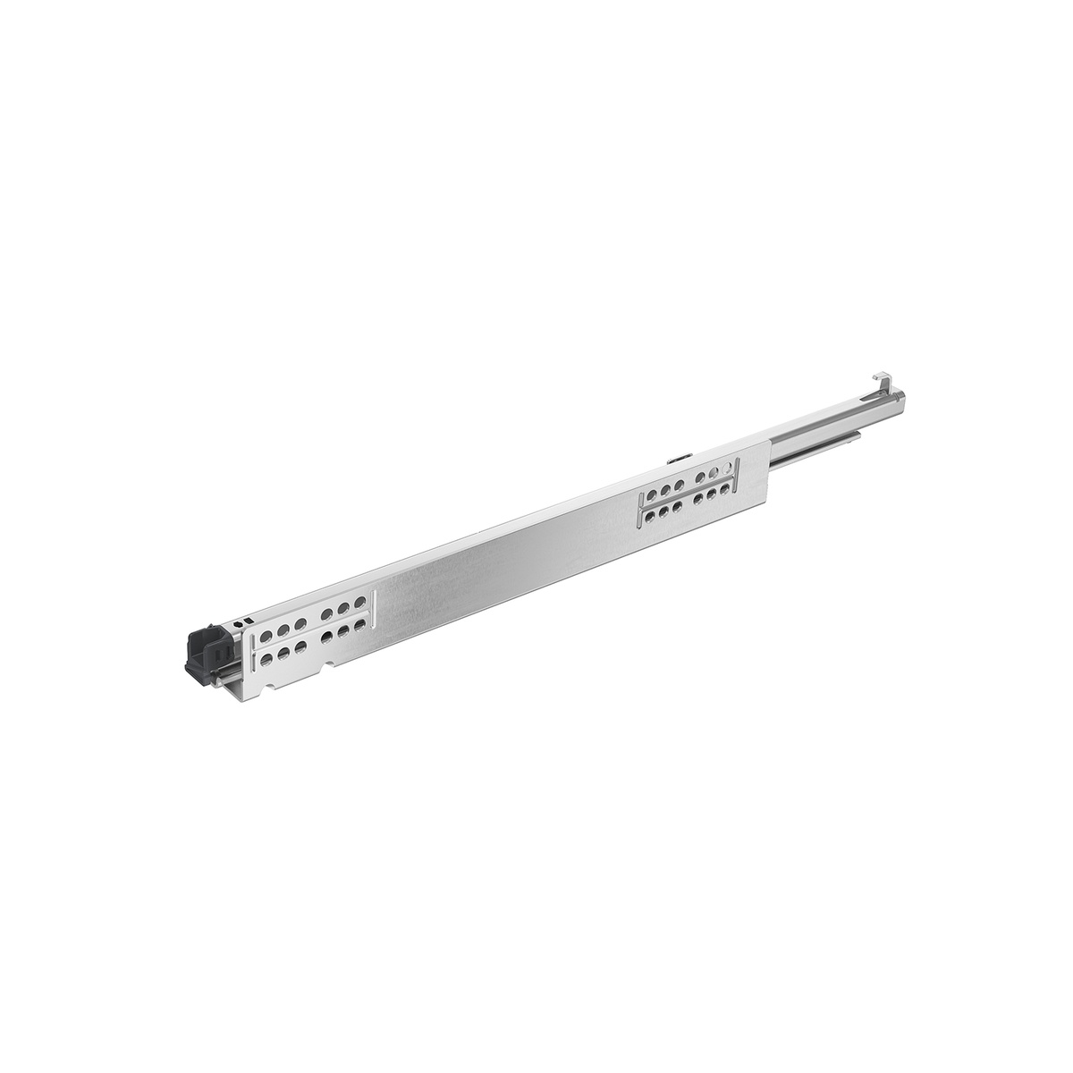 Напрямна Quadro V6 YOU з механізмом Push To Open, L-500 мм, EB21, 30 кг, права (9256918) Hettich