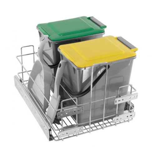 F3M 2 Відра КОЛЬОРОВ.,на кульк..напр з дотяг.+ совок і щітка