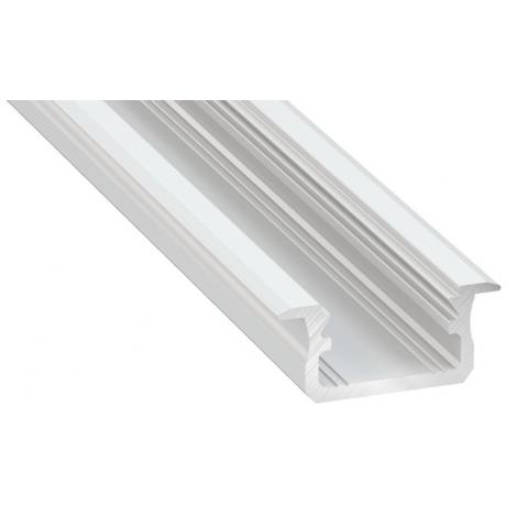 F3M Профіль д/стрічки LED врізний (L=4150 мм), білий