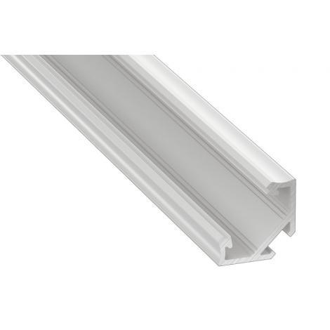 F3M Профіль д/стрічки LED кутовий (L=4150 мм), білий
