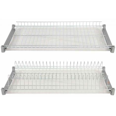 F3M Сушка для посуду без рами 600 мм, хром ефект