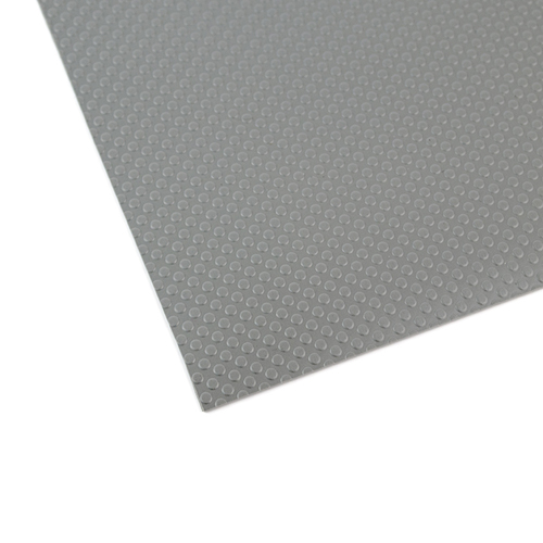 Килимок антиковзаючий W-480мм, Italiana Ferramenta, 1,2мм, круг, сірий