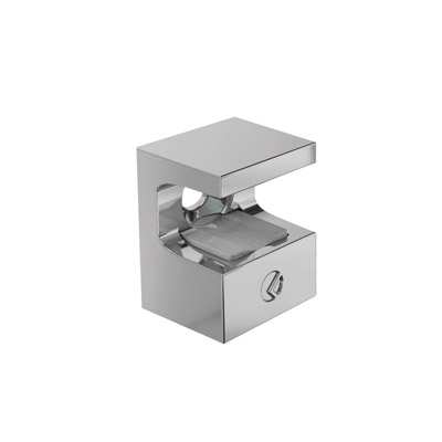 Полицетримач Kristal д/скла 5-6мм, хром, Italiana Ferramenta