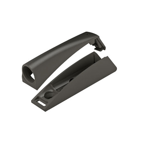 Відштовхувач  K-Push L=20мм кріплення, антрацит, Italiana ferramenta