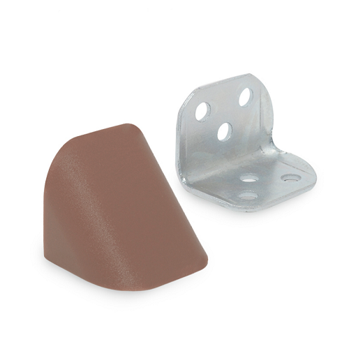 L Куточок подвійний метал/пластик, венге