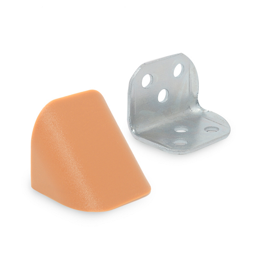 L Куточок подвійний метал/пластик, вільха