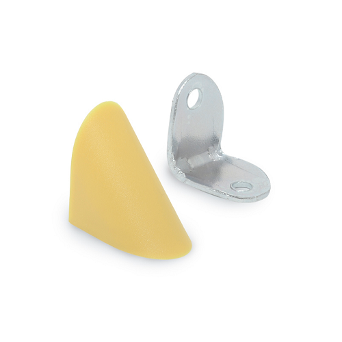 L Куточок одинарний метал/пластик, клен