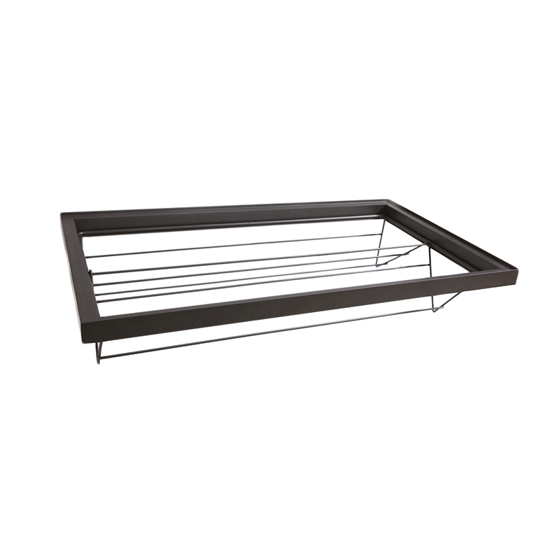 U Полиця для взуття висувна 864мм антрацит