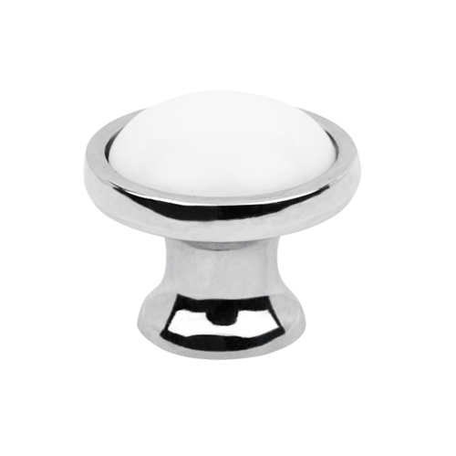 Ручка кнопка Virno Azure хром