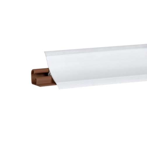 Korner Плінтус- Білий блиск 6056, L=3000