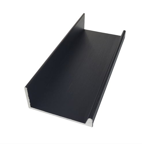 Профіль-ручка U-9  L=5м, чорний фактура, Elite