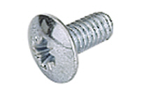 Гвинт із опуклою головкою, M6 x 12, нікель, під RV7 (58242) Hettich