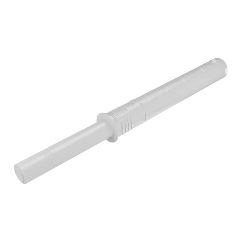 Відштовхувач  K-Push L=37мм врізний з демпфером, білий, Italiana ferramenta