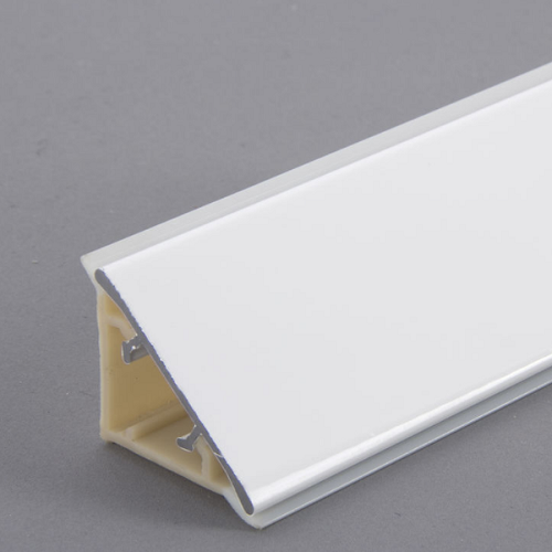 Плінтус трикутний Н=30 L=4000, білий