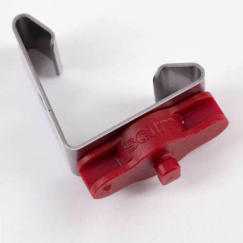 Пластина з кліпсою на магніті до алюм./ПВХ цоколю, Sсilm