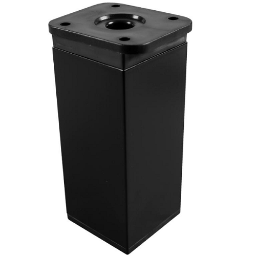 Ніжка регульов. квадратна NA 02 Н=80, чорний