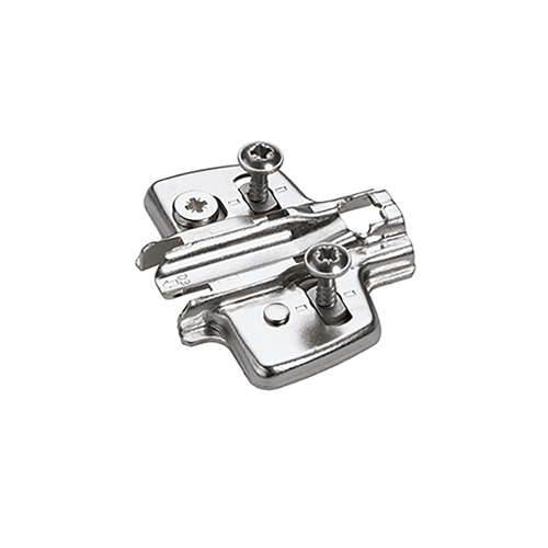 Монтажна планка Sensys D=0 мм, з гвинтами Ø 2,5 x 12,5 мм, з ексцентриком (9071670) Hettich