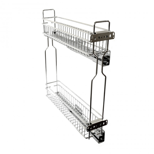 L Карго 150 мм, хром, на прихов. напр., праве