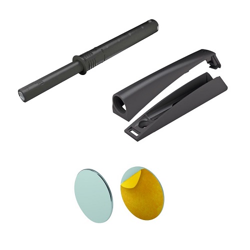 К-т Push to open Magnet, накладний, довгий хід, антрацит