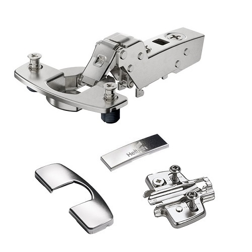 К-т Завіса Sensys 8646ii внутрішня з дотягувачем, для тонких фасадів 10–19 мм, з муфтами