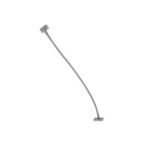 Обмежувач розкриття дверей пластик сірий 200 мм