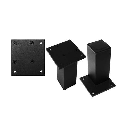 Ніжка алюмінієва Н=100, чорна матова