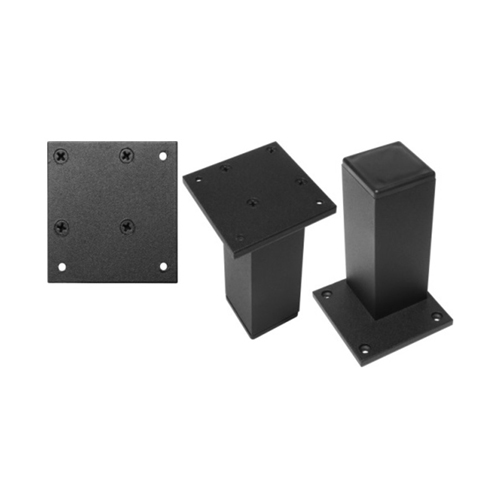 Ніжка алюмінієва Н=100, графіт матова