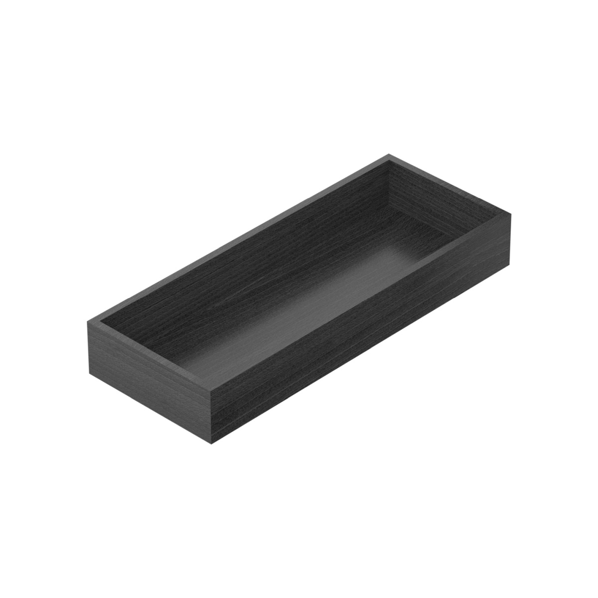 Лоток OrgaTray 270, 300 х 105.5 мм, лакований бук, антрацит (9278302) Hettich