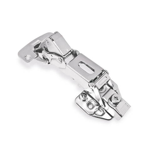 Завіса LS крокодил накладна 155° з дотягувачем з монтажною планкою + ексц.