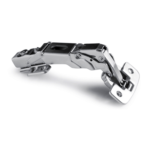 Завіса LS крокодил накладна 155° з монтажною планкою + ексц.