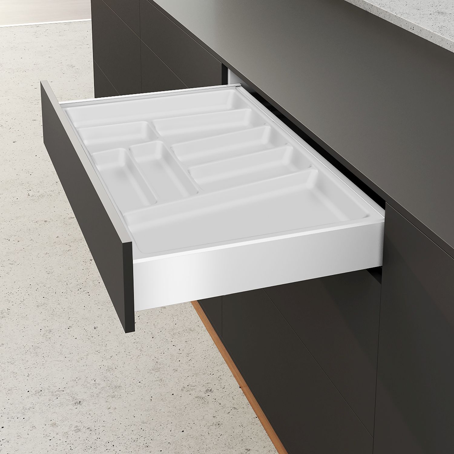 Організація лоток OrgaTray 740 для AvanTech YOU, W=800 L=550, білий (9302756) Hettich