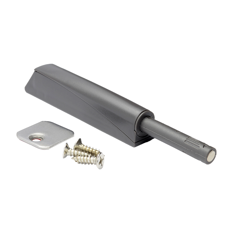 Відштовхувач PUSH з магнітом антрацит (з тримачем,ответн.частиною,шурупами)