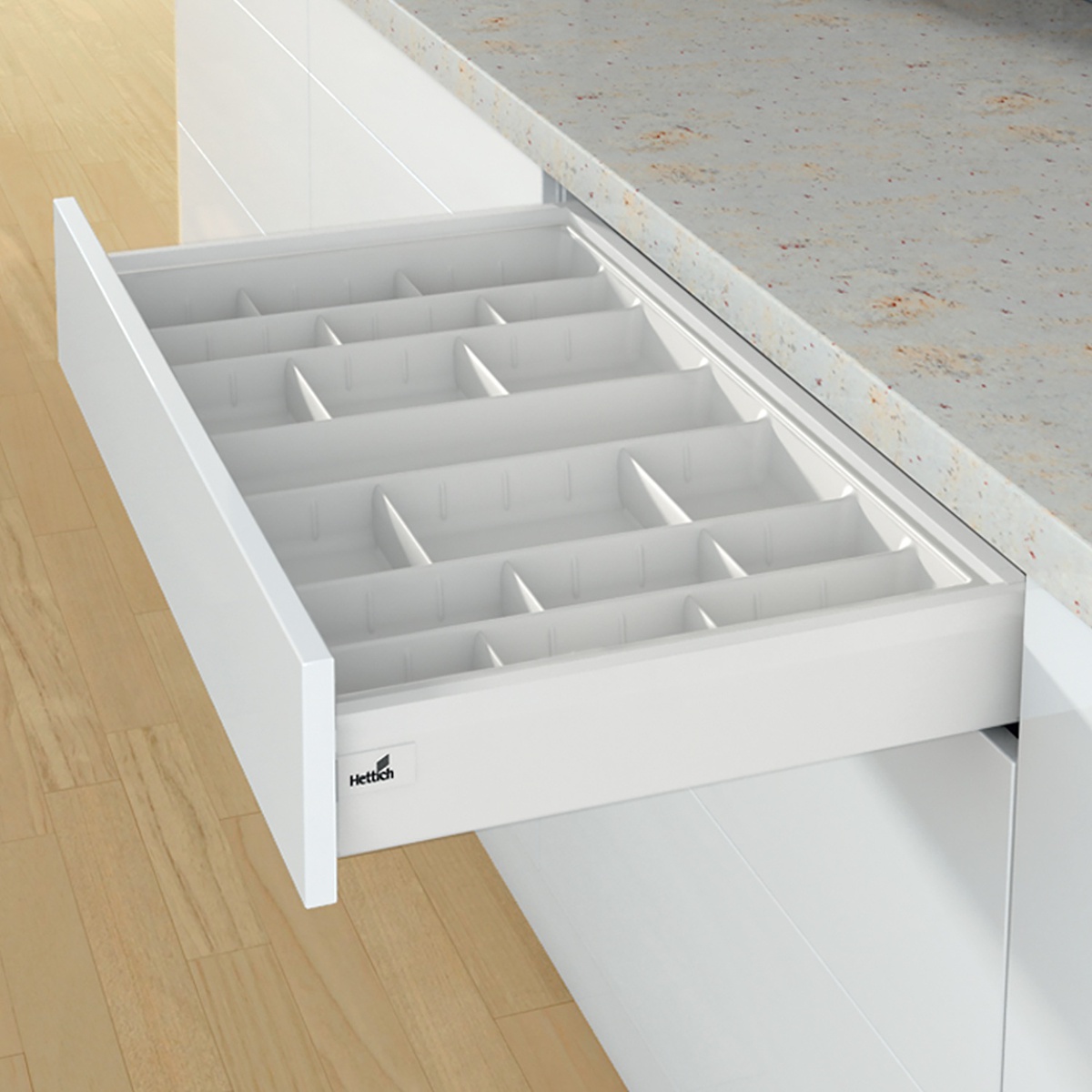 Організація лоток OrgaTray 570 для ArciTech, W=800 L=500, білий (9135020) Hettich