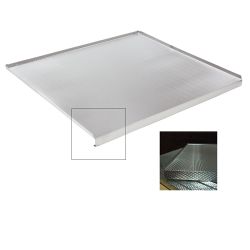 Піддон алюм. L= 600 гофрований Light (Scilm) глибина 500