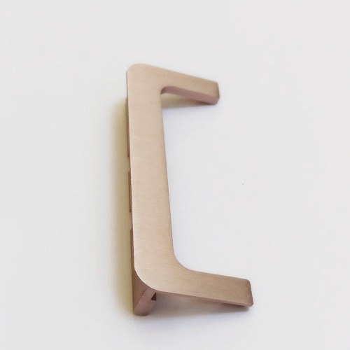 Gola Комплект відкритих заглушок профілю C, мідь, Scilm