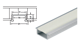 поз 237 Профіль д/стрічок LED 2013/2015 врізний 8