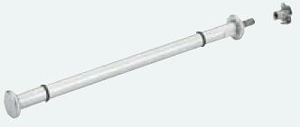 Х Полицетримач під скло штирьовий, золото глянець