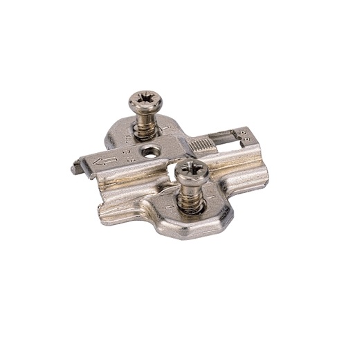 Монтажна планка Intermat  h=3 мм, з єврогвинтами ø 5x12 (1071627) Hettich