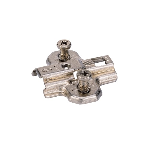 Монтажна планка Intermat  h=5 мм, з єврогвинтами ø 5x12 (1071628) Hettich